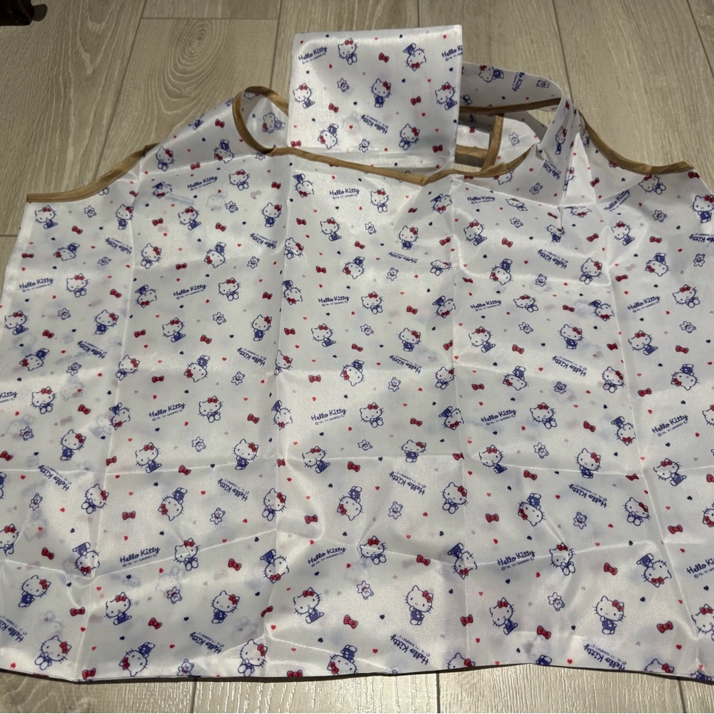 Hello Kitty Foldable Shopping Bag 15x20in Nylon
